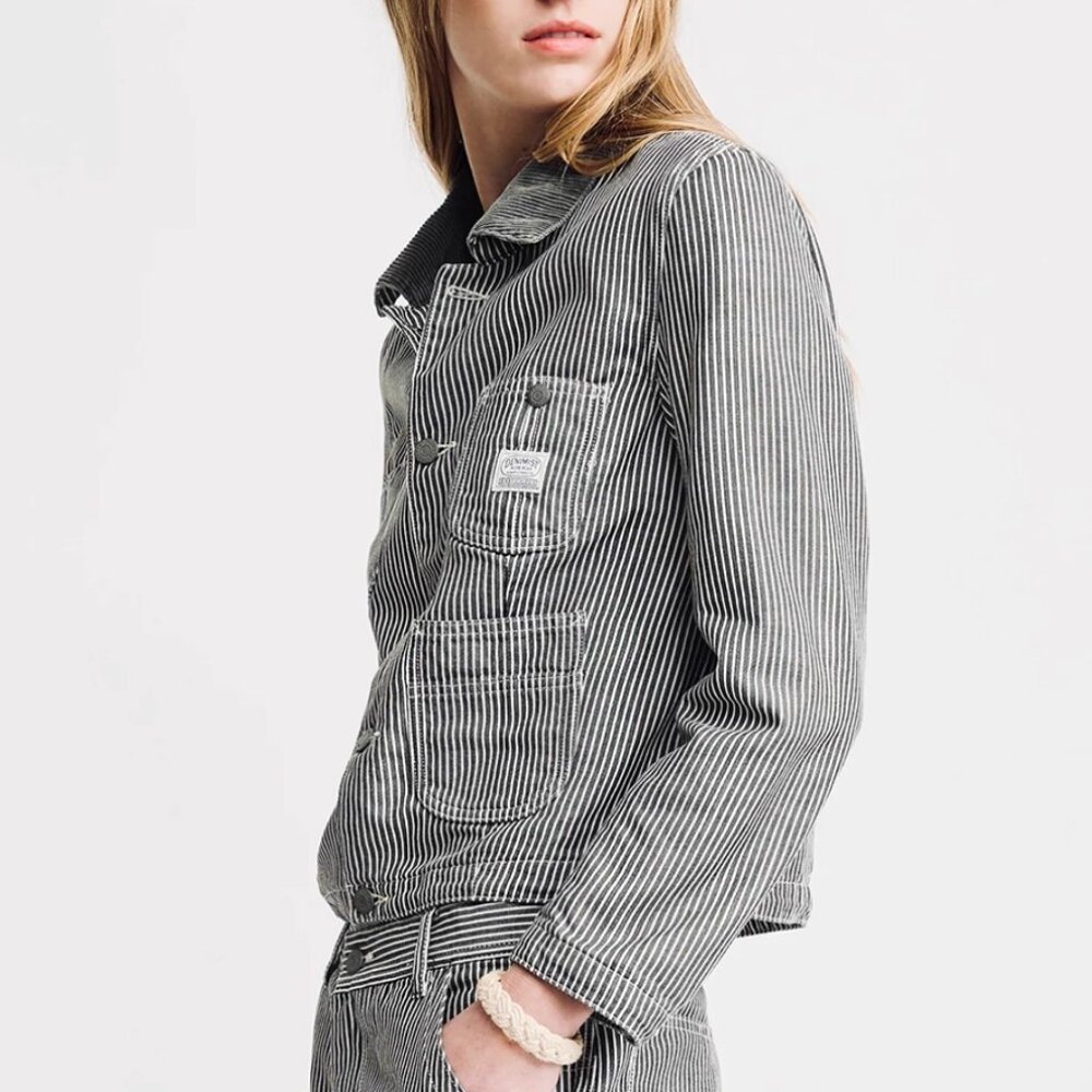 NWT Denimist Slim Chore Jacket Railroad Grey Classic